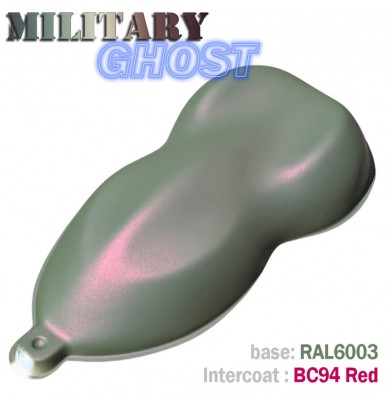 Set de vopsea auto cu efect MILITARY GHOST – 16 combinații