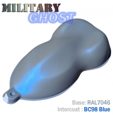 Set de vopsea auto cu efect MILITARY GHOST – 16 combinații