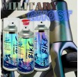 Set de vopsea pentru biciclete cu efect MILITARY GHOST – 16 combinații
