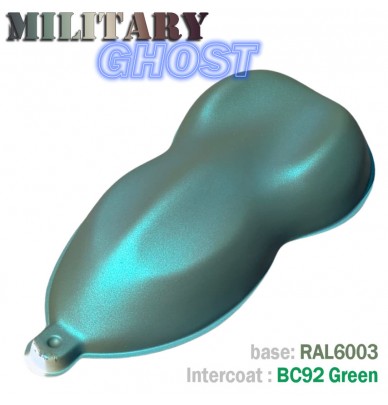 Set de vopsea pentru biciclete cu efect MILITARY GHOST – 16 combinații