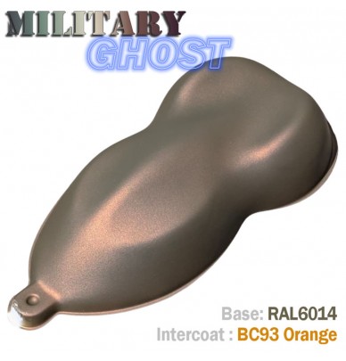 Set de vopsea pentru biciclete cu efect MILITARY GHOST – 16 combinații