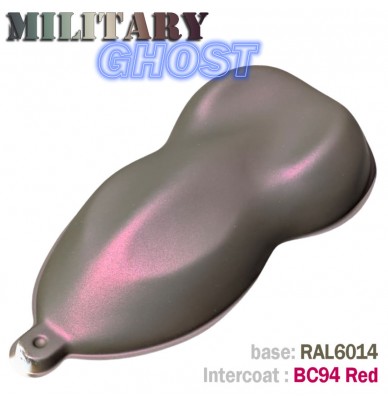 Set de vopsea pentru biciclete cu efect MILITARY GHOST – 16 combinații
