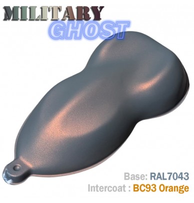 Set de vopsea pentru biciclete cu efect MILITARY GHOST – 16 combinații