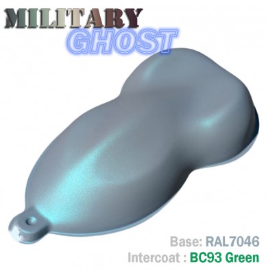 Set de vopsea pentru biciclete cu efect MILITARY GHOST – 16 combinații