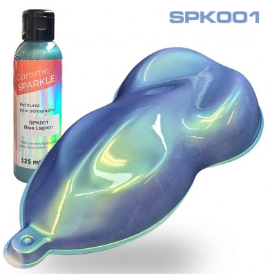 Peinture aérographe Blue lagoon 125ml