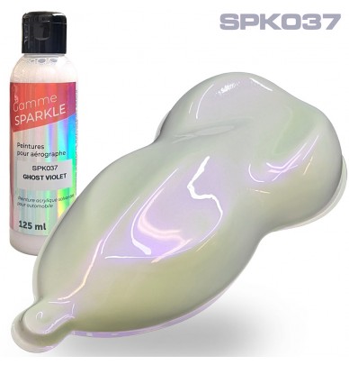 Vopsele pentru aerograf Interference GHOST - 9 culori Sparkle Gama pe bază de solvenți