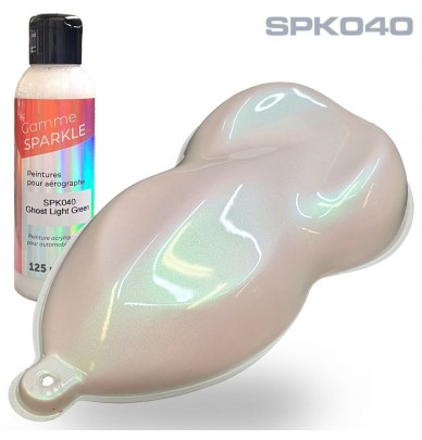 Vopsele pentru aerograf Interference GHOST - 9 culori Sparkle Gama pe bază de solvenți