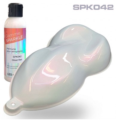 Vopsele pentru aerograf Interference GHOST - 9 culori Sparkle Gama pe bază de solvenți