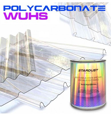 Strat de finisare lucios WUHS pentru policarbonat