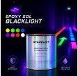 Vopsea epoxidică fluorescentă invizibilă sub lumina neagră UV2329