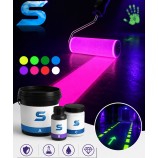 Vopsea epoxidică fluorescentă invizibilă sub lumina neagră UV2329