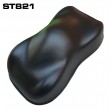 Set complet de vopsea pentru mașină, negru mat intens