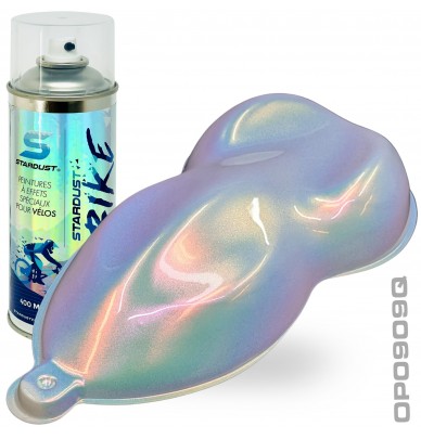 Vopsea spray pentru biciclete cu aerosoli cu efect perlat OPAL - 11 nuante opalescente Stardust Bike