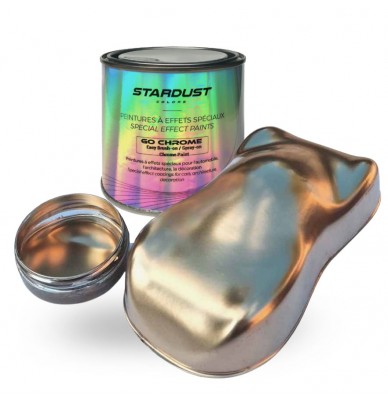 Vopsea GoChrome aur, bronz, cupru, platină