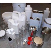 Cutii, borcane și sticle din metal sau plastic. Aerosoli pregazați.