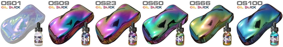 Efect de ulei oil slick
